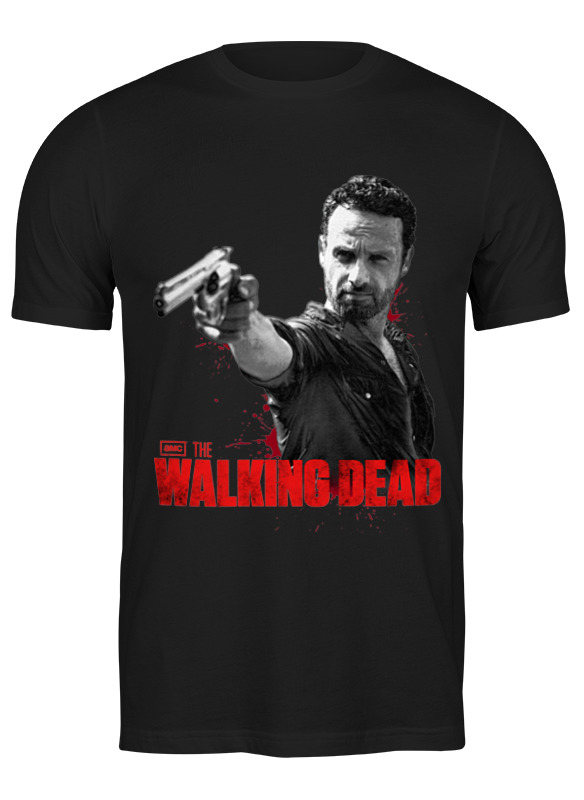 

Футболка женская Printio Walking dead черная 3XL, Черный, Walking dead