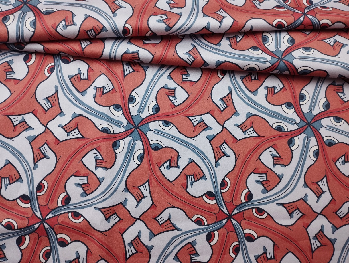 

Ткань Хлопок 13235, Красный, Красный