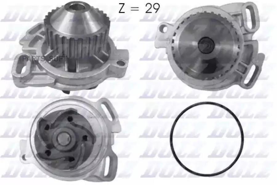 

A-158_помпа audi 80/90/100/200 1.9-2.3 83-91