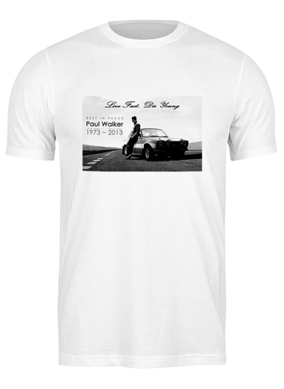 

Футболка мужская Printio Furious 7 белая 3XL, Белый, Furious 7