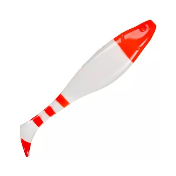 

Приманка Narval Commander Shad 14cm #014 3шт., Белый;красный, Commander