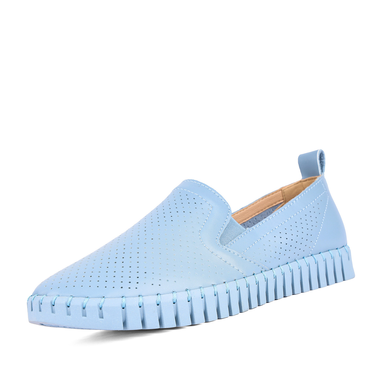 

Слипоны женские Marisetta 40-41WA-163V голубые 41 RU, Голубой, 40-41WA-163V