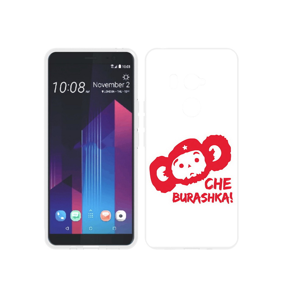 

Чехол MyPads Tocco для HTC U11 EYEs чебурашка, Прозрачный, Tocco
