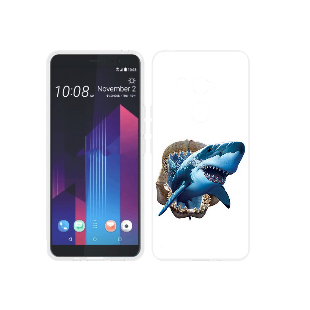 

Чехол MyPads Tocco для HTC U11 EYEs челюсти, Прозрачный, Tocco