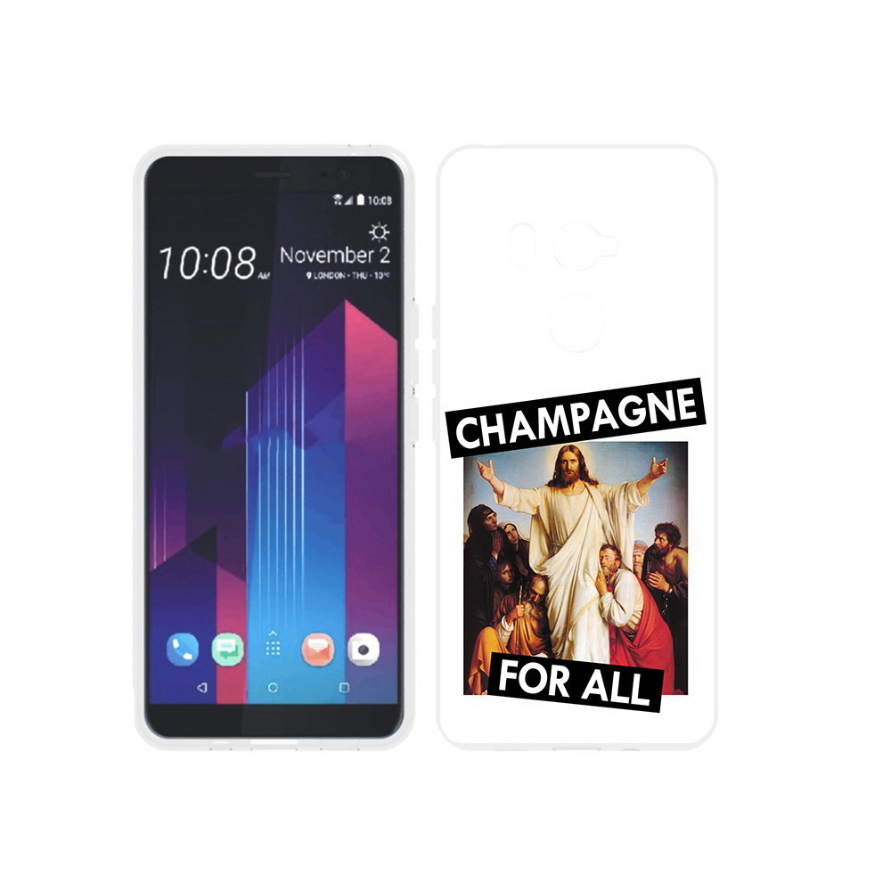 

Чехол MyPads Tocco для HTC U11 EYEs шампанское, Прозрачный, Tocco