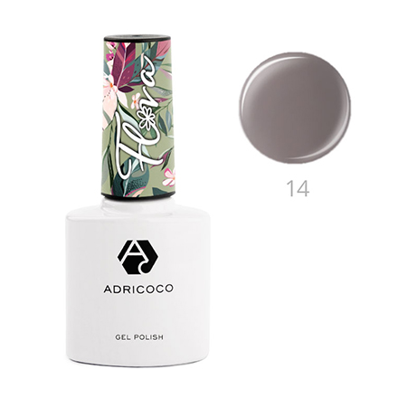 

Набор, ADRICOCO, Гель-лак Flora №14, Экзотическая калла, 2 шт.