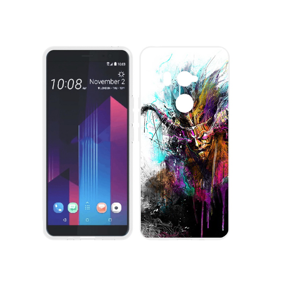 

Чехол MyPads Tocco для HTC U11 EYEs яркий дьявол, Прозрачный, Tocco