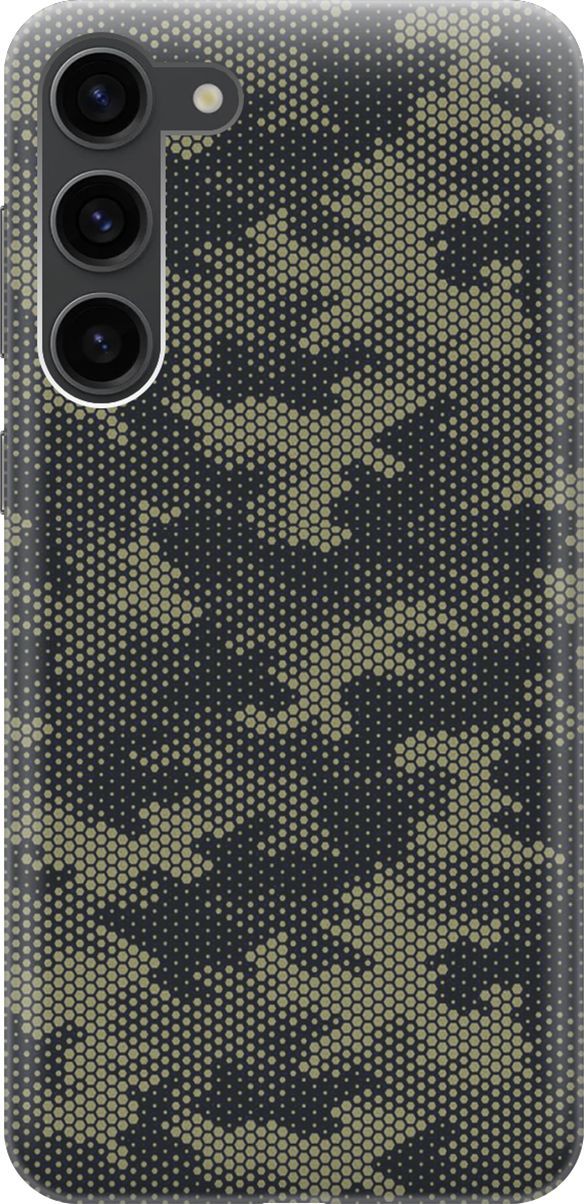 Силиконовый чехол на Samsung Galaxy S23+ с принтом 