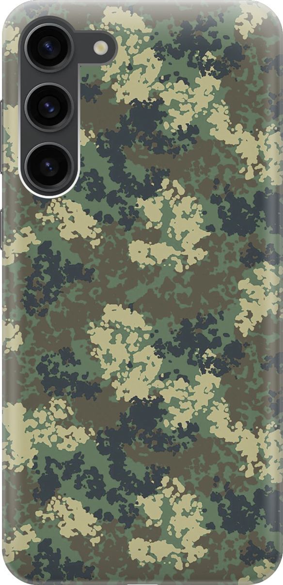 Силиконовый чехол на Samsung Galaxy S23+ с принтом 