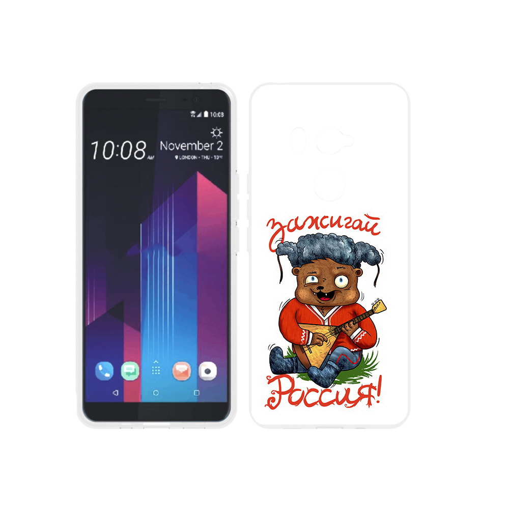 

Чехол MyPads Tocco для HTC U11 EYEs Зажигай Россия, Прозрачный, Tocco