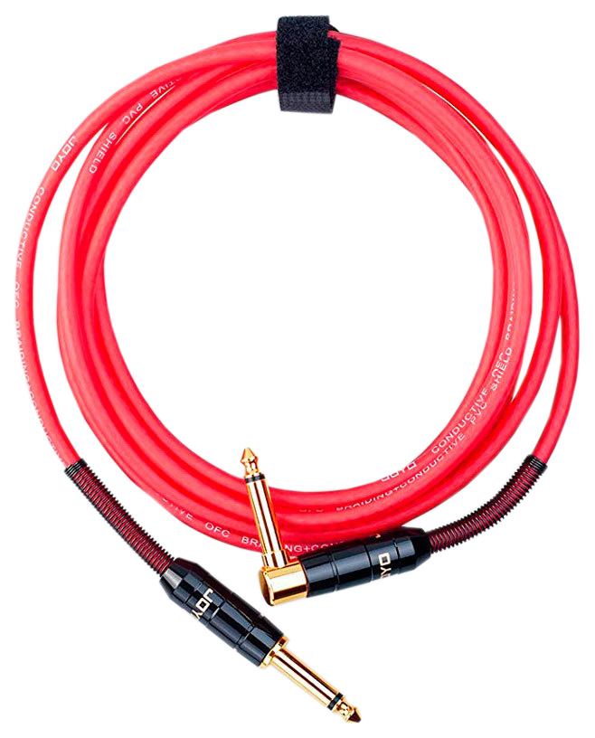 Инструментальный кабель Joyo CM-22 red