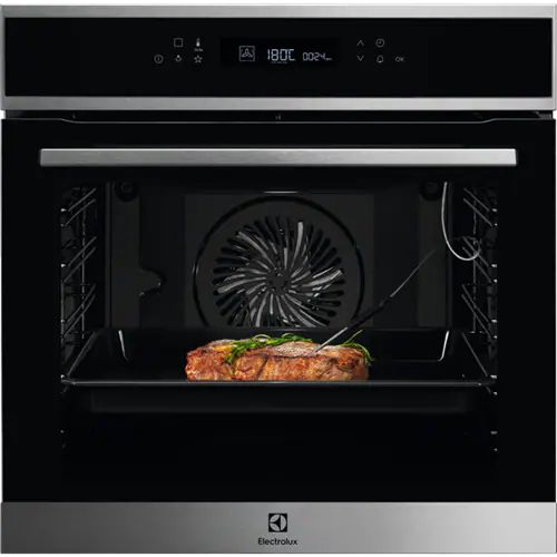 

Встраиваемый электрический духовой шкаф Electrolux COE7P31X2 черный, COE7P31X2