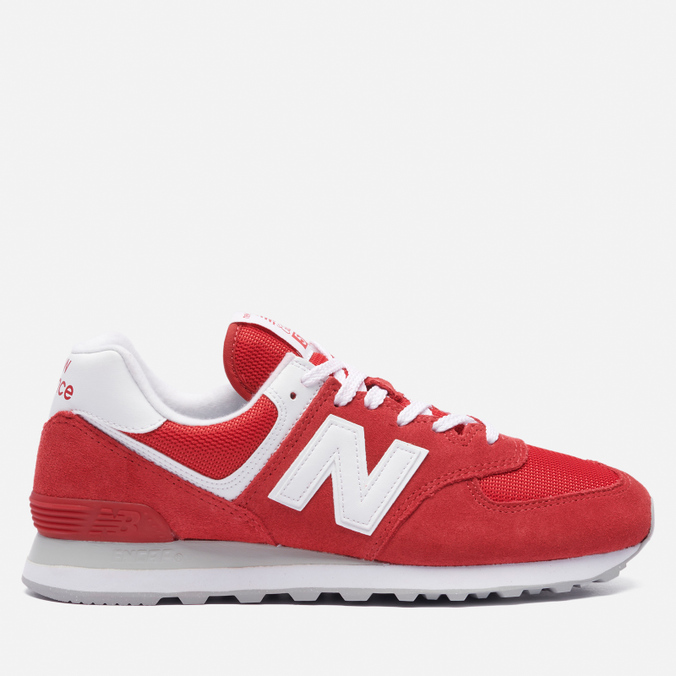 

Кроссовки мужские New Balance 574 Classic красные 45.5 EU, 574 Classic