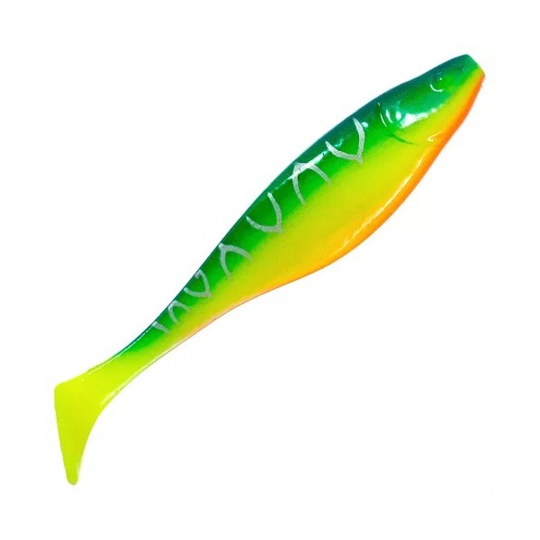 

Приманка Narval Commander Shad 16cm #002 3шт., Зеленый;желтый;оранжевый, Commander