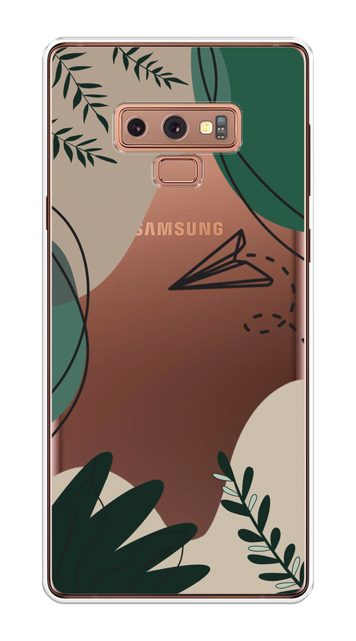 

Чехол на Samsung Galaxy Note 9 "Secret Garden", Зеленый;бежевый;черный, 26350-1