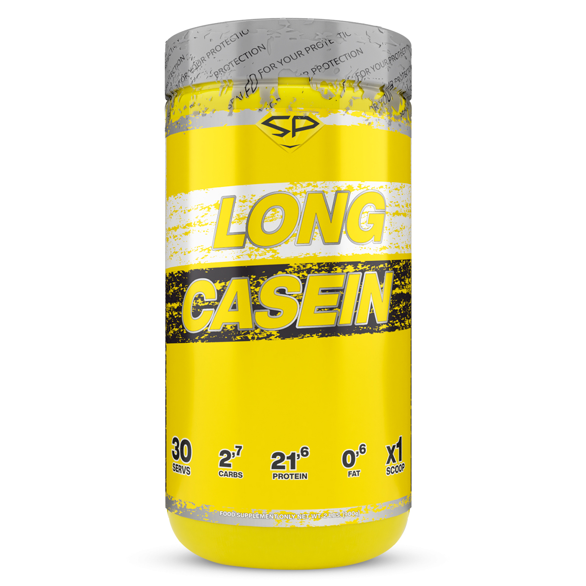 Протеин Steel Power Nutrition Casein Long, 900 г, creamy caramel