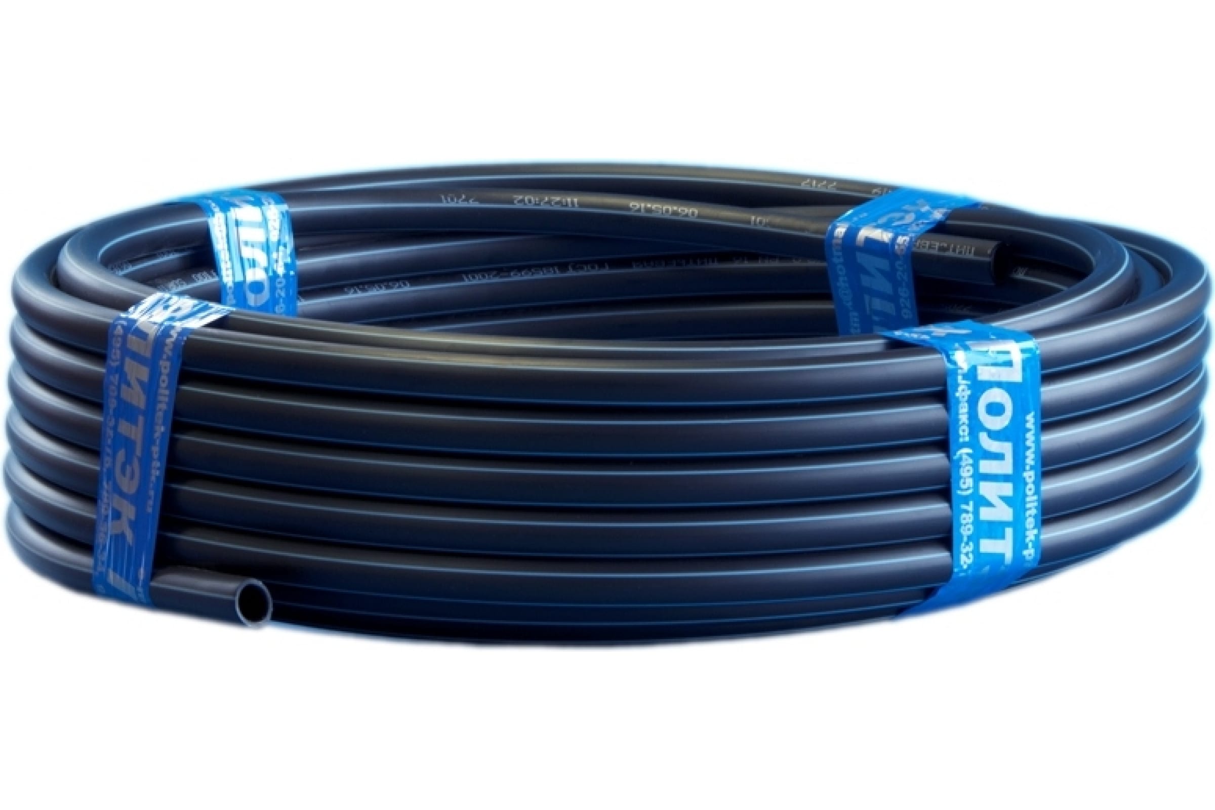 

ПОЛИТЭК Труба ПНД РЕ 100 PN8 SDR 21 (1,0 МПа) 63x3,0 PE1W063030
