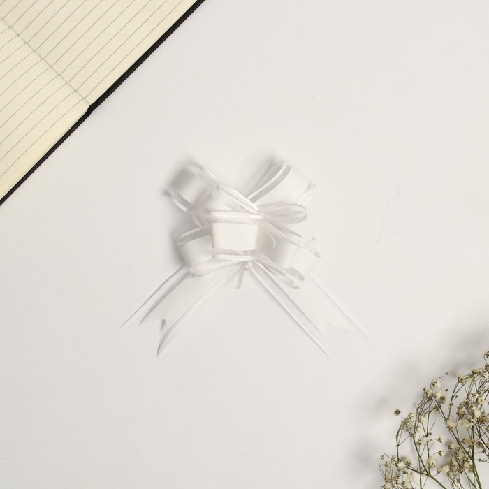 

Бант-бабочка №3 3CM*50CM (10 шт), Белый
