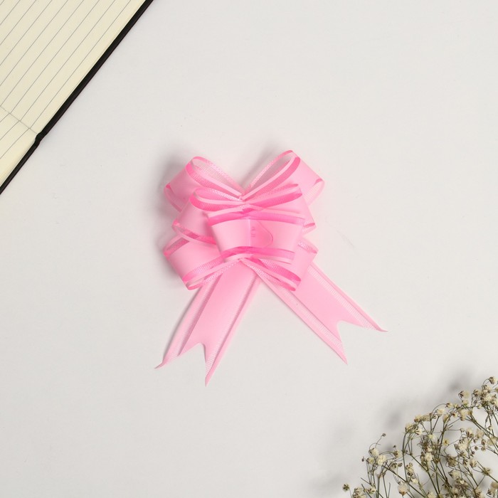 

Бант-бабочка №3 3CM*50CM (10 шт), Розовый