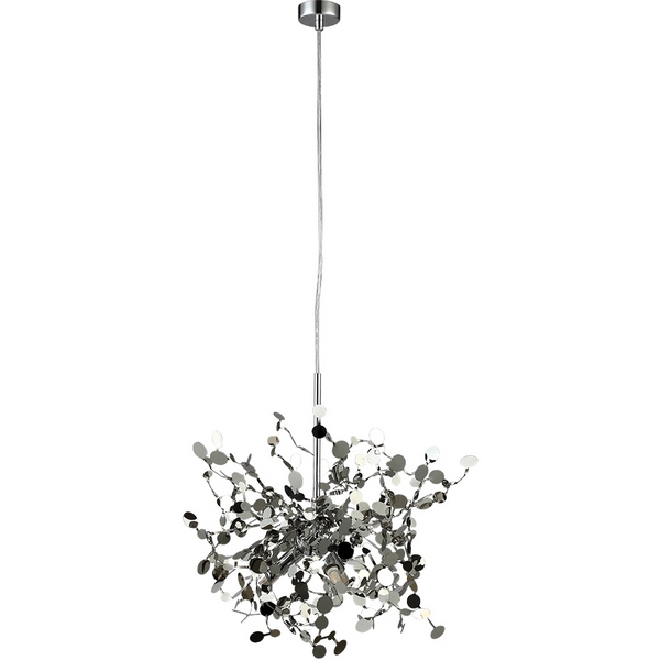 

Светильник подвесной Garden SP3 D400 Chrome (Crystal Lux)