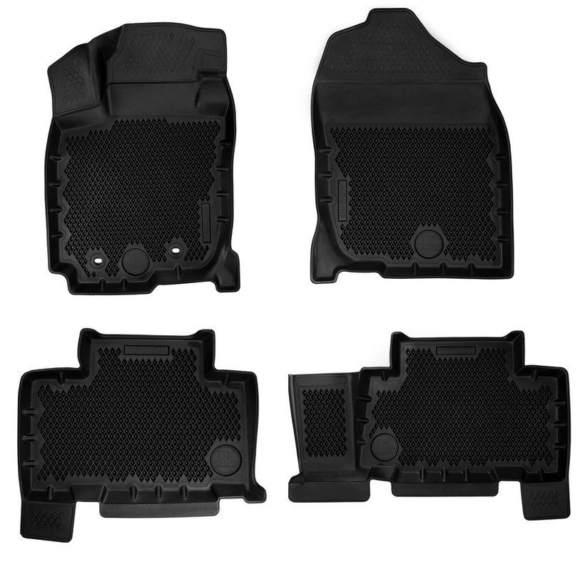 фото Коврики eva/эва 3d/3д toyota rav4 iii (xa30) / тойота рав4 iii (ха30) (2005-2016) premium delform