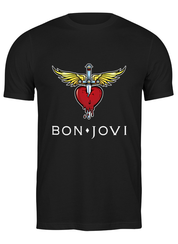 

Футболка мужская Printio Bon jovi черная 3XL, Черный, Bon jovi