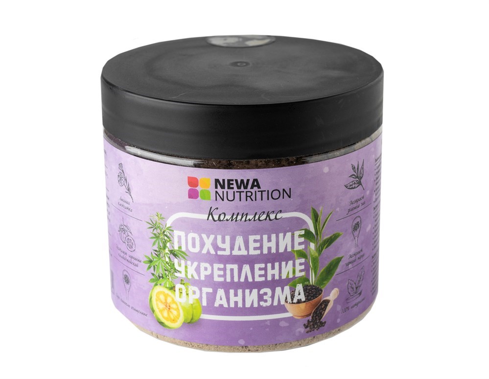 

Комплекс NEWA Nutrition. Похудение и укрепление организма, 180г, NEWA Nutrition Комплекс Похудение и укрепление организма