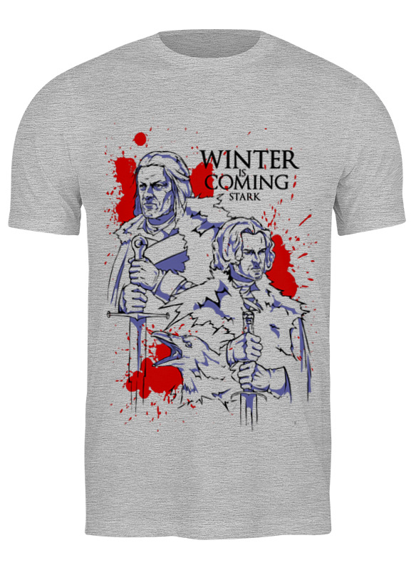 

Футболка мужская Printio Game of thrones серая 3XL, Game of thrones