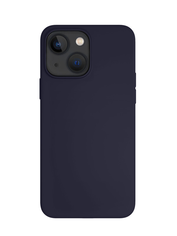 Накладка силикон VLP Liquid Silicone Soft Touch для Apple iPhone 14 Dark Blue