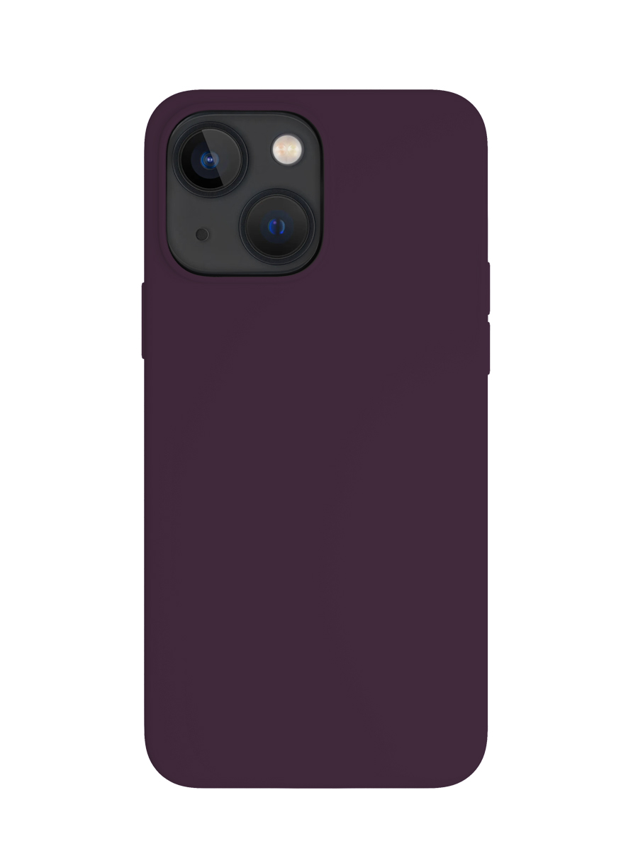 Накладка силикон VLP Liquid Silicone Soft Touch для Apple iPhone 14 Dark Violet