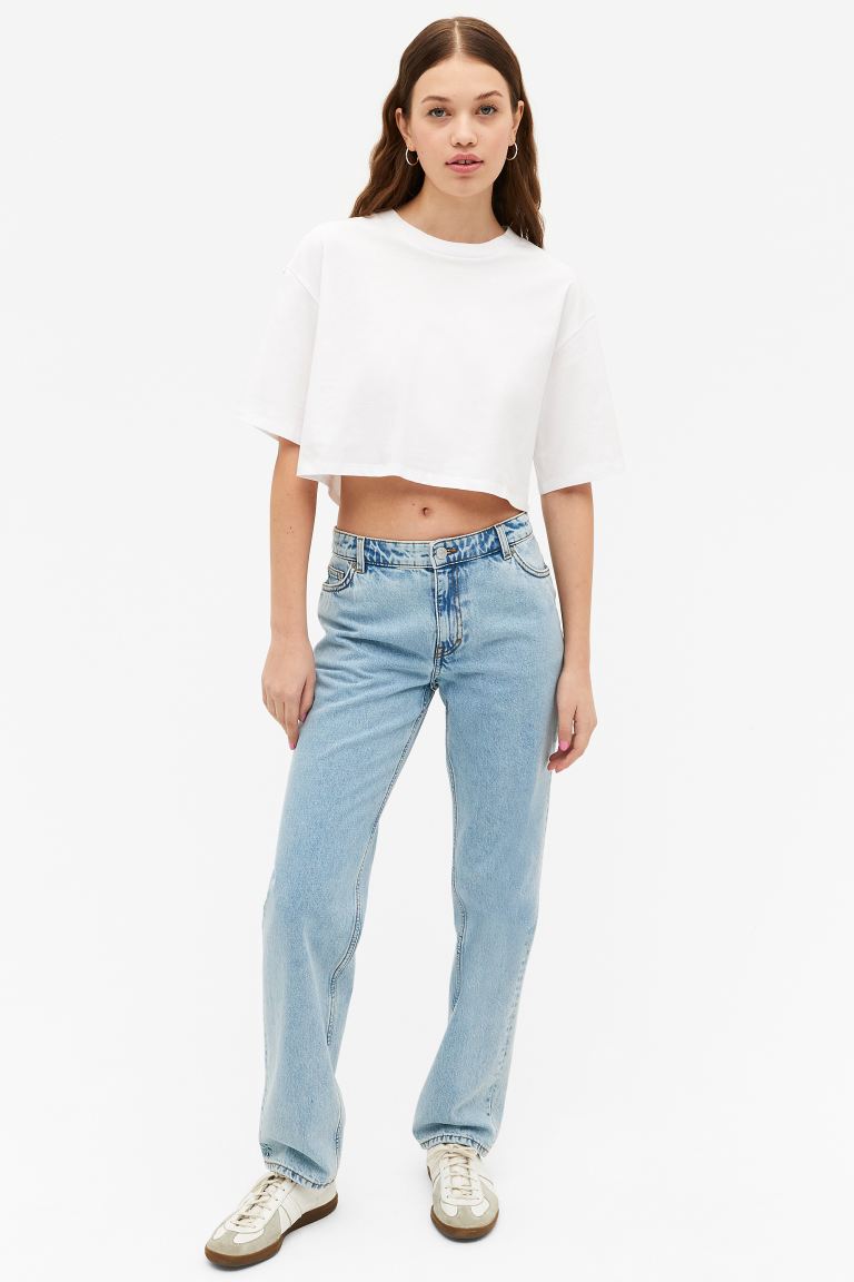 

Джинсы женские Monki 1041389001 синие 33 (доставка из-за рубежа), 1041389001