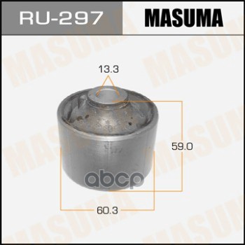 

Сайлентблок рычага подвески Mazda MPV LW 99> Masuma RU297