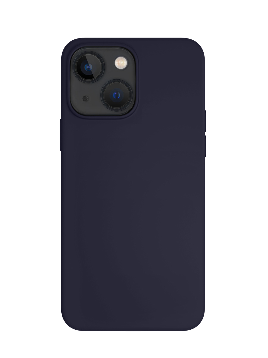 Накладка силикон VLP Liquid Silicone Soft Touch для Apple iPhone 14 Plus Dark Blue