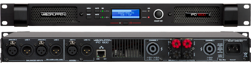 

Усилитель мощности Lab.gruppen IPD1200, IPD1200