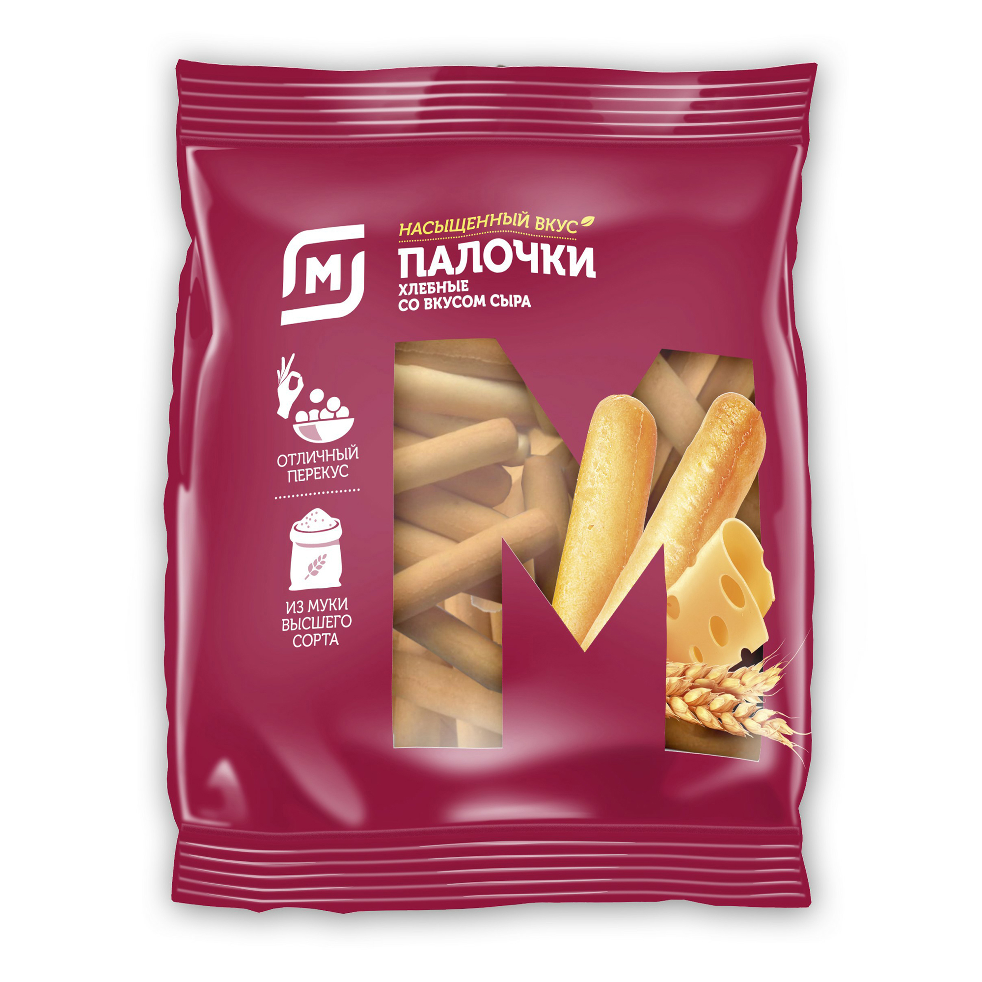 

Хлебные палочки Магнит со вкусом сыра 200 г