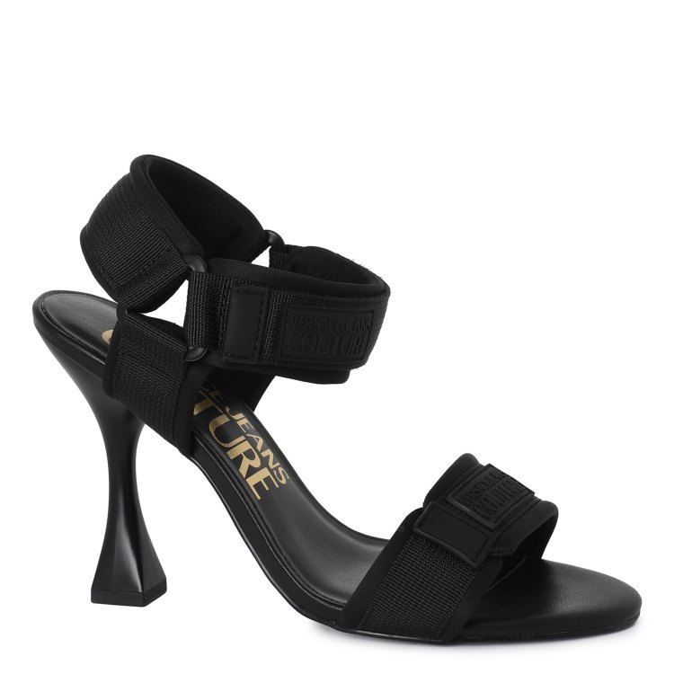 

Босоножки женские Versace Jeans Couture 72VA3S13 черные 35 EU, 72VA3S13