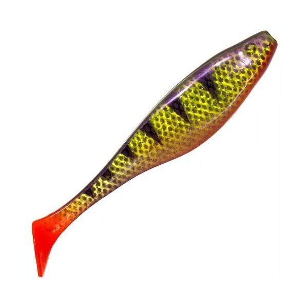 

Приманка Narval Commander Shad 16cm #020 3шт., Золотистый;фиолетовый;красный, Commander