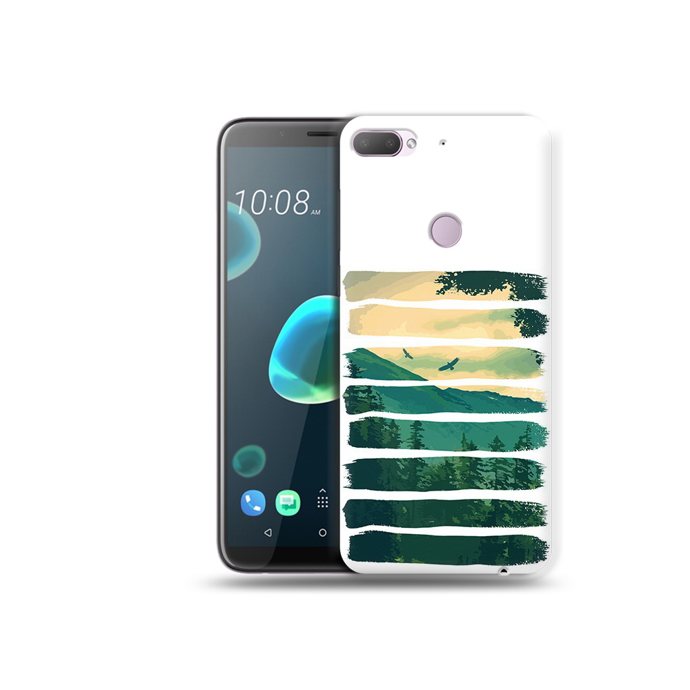 

Чехол MyPads Tocco для HTC Desire 12 Plus Лесная чаща, Прозрачный, Tocco