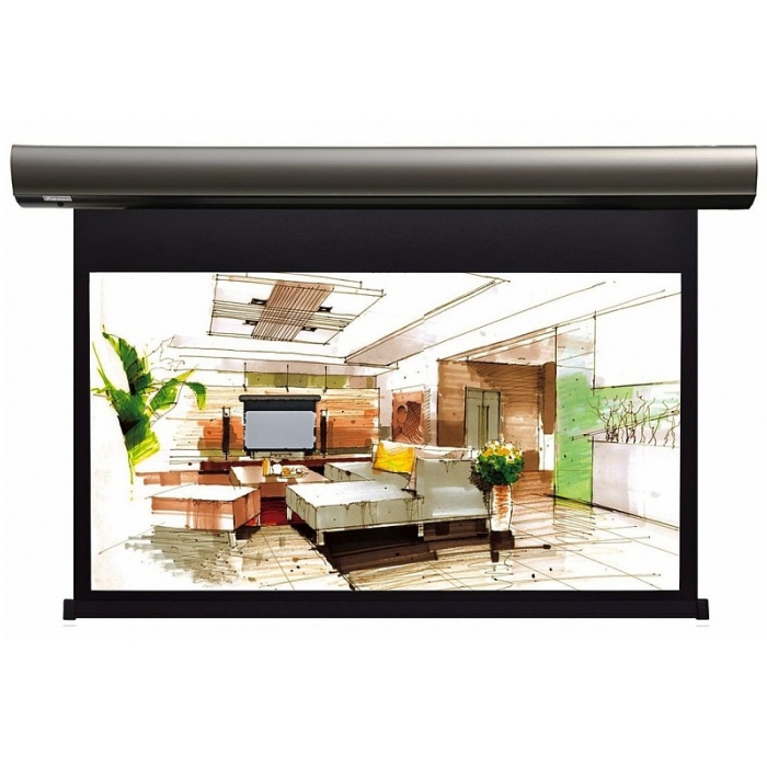 фото Экран lumien cinema control 185x243 см (раб.область 132х235 см) matte white fiberglass