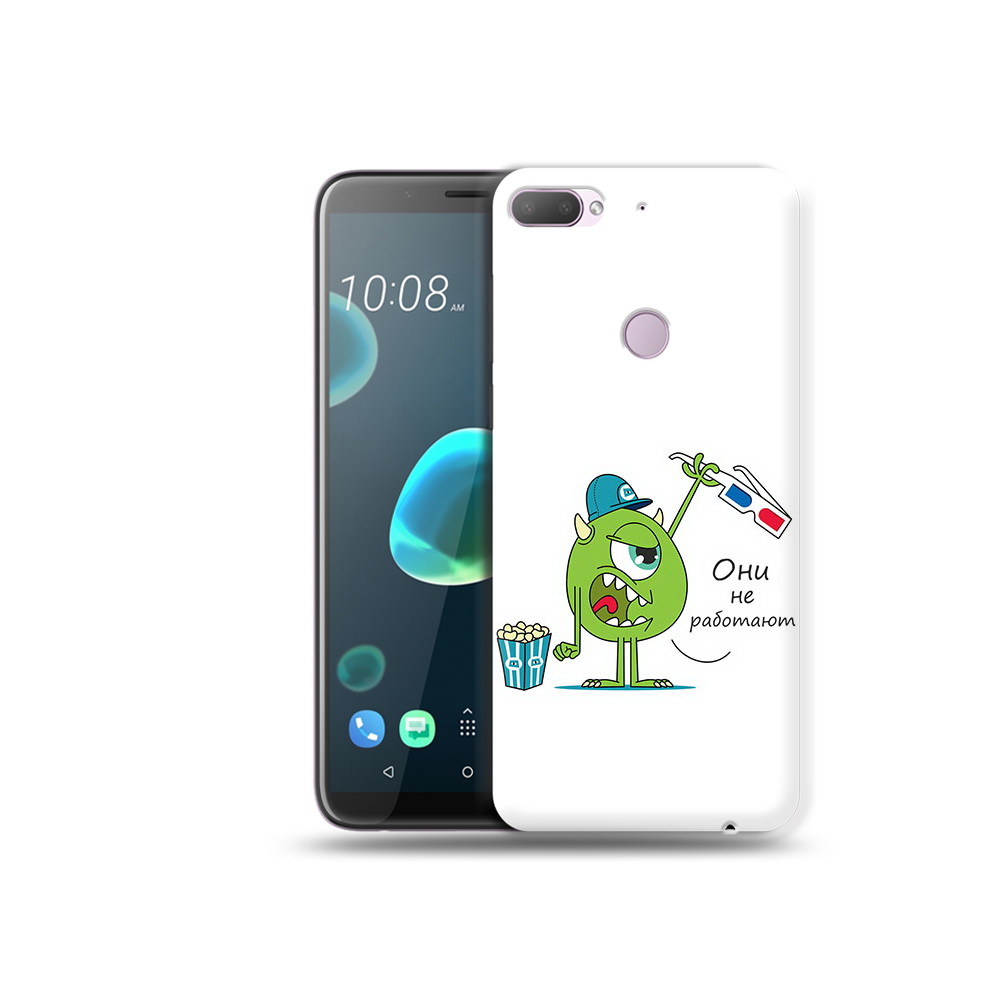 

Чехол MyPads Tocco для HTC Desire 12 Plus Очки не работают, Прозрачный, Tocco