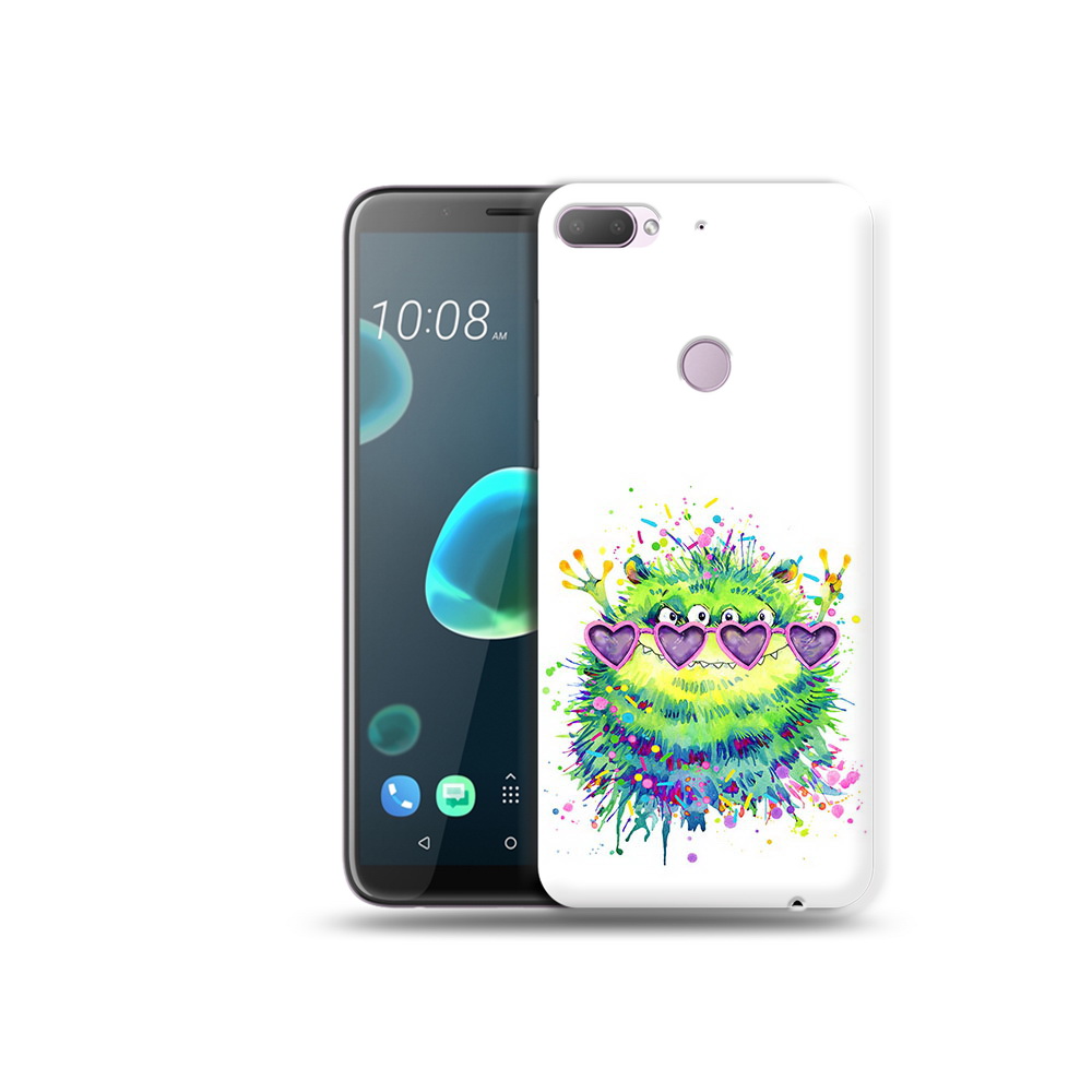 

Чехол MyPads Tocco для HTC Desire 12 Plus Пушистый персонаж, Прозрачный, Tocco