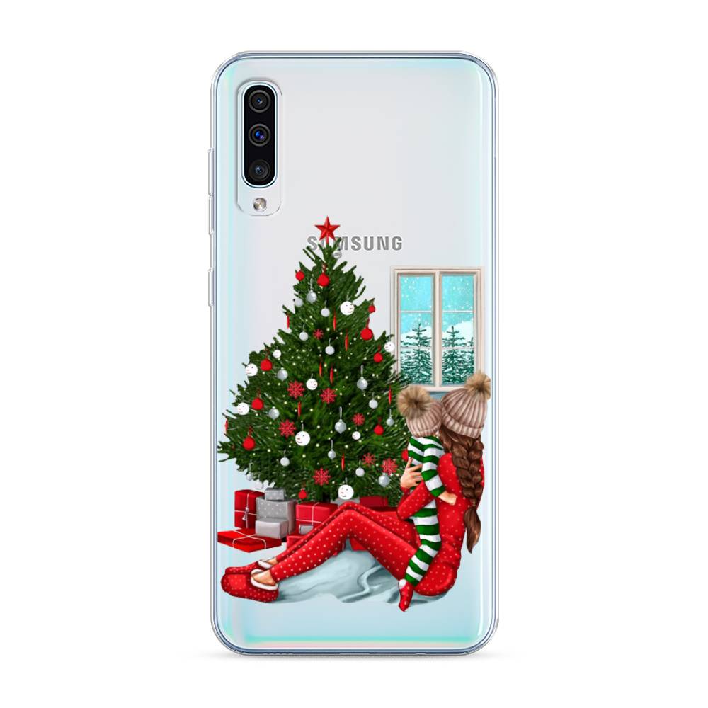 

Чехол на Samsung Galaxy A30s "Новый год с мамой", Красный;зеленый;голубой, 28850-6