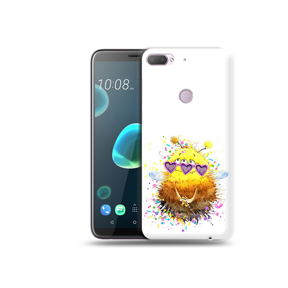 

Чехол MyPads Tocco для HTC Desire 12 Plus Пушитый шмель, Прозрачный, Tocco