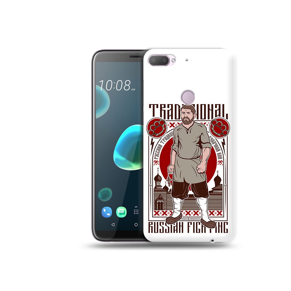 

Чехол MyPads Tocco для HTC Desire 12 Plus Традициональный мужчина, Прозрачный, Tocco