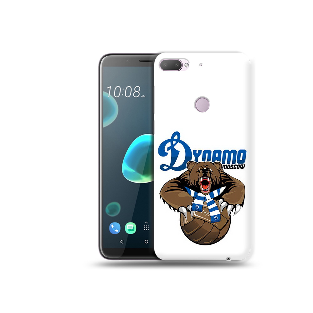 

Чехол MyPads Tocco для HTC Desire 12 Plus ФК Динамо медведь, Прозрачный, Tocco