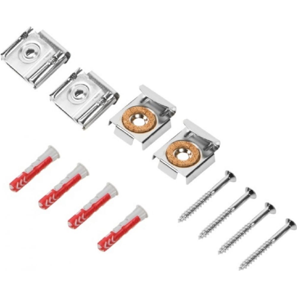 

Крепление для зеркал Fischer SKL-M K (4 шт) 45490, Серебристый