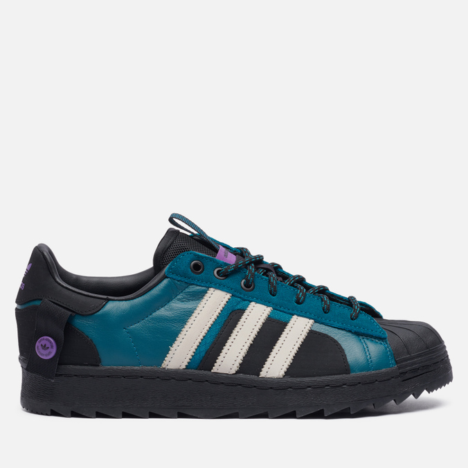 

Кеды унисекс Adidas Superstar синие 40.5 EU, Superstar