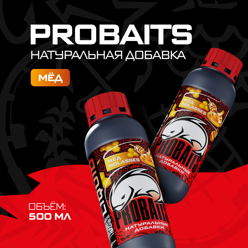 

Меласса PROBAITS со вкусом меда, 500 мл