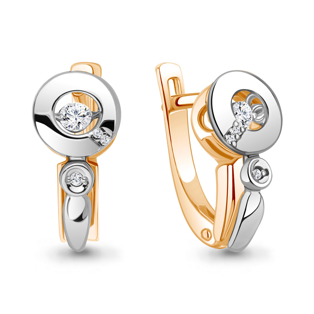 

Серьги из красного золота с бриллиантом Aquamarine Aquamarine 942969к_585_кз, 942969к_585_кз