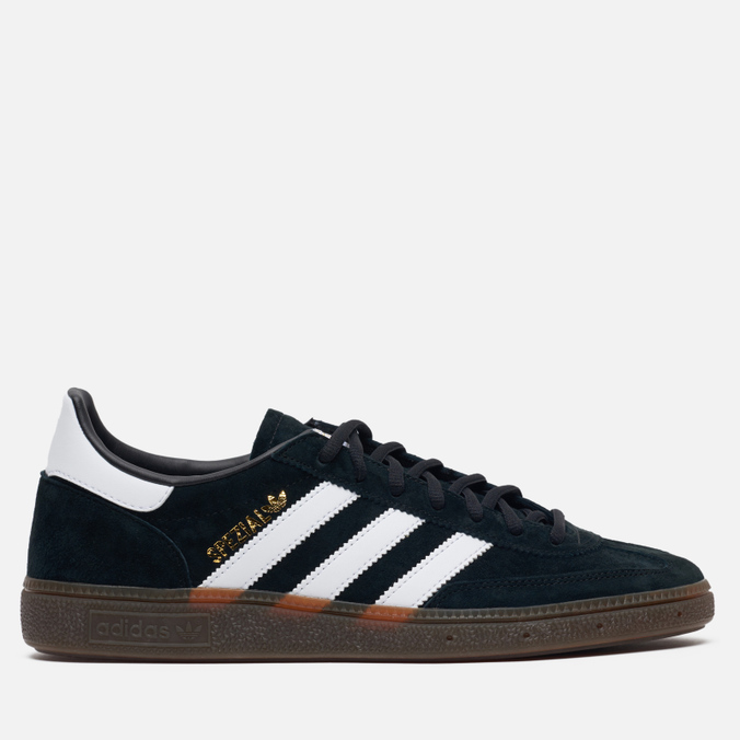 

Кеды унисекс Adidas Handball Spezial черные 41.5 EU, Handball Spezial